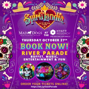 San Antonio River Walk Day of the Dead Parade