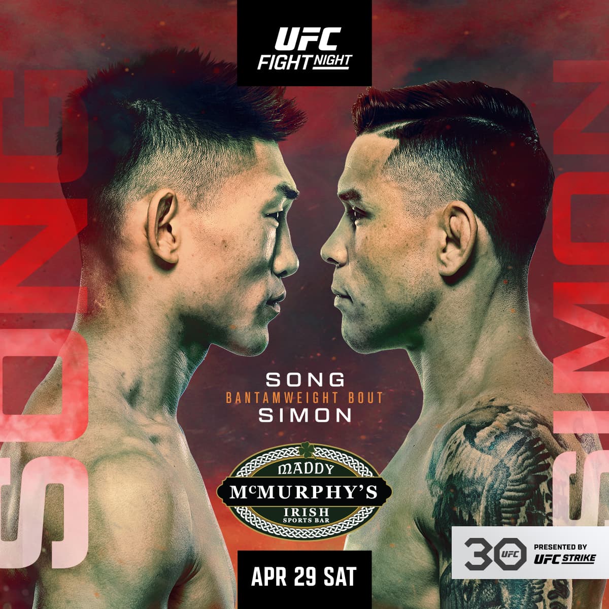 UFC Fight Night - Song vs Simon 04/29
